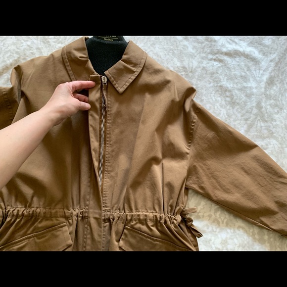 Weekend Max Mara dark khaki short trench - Picture 7 of 16